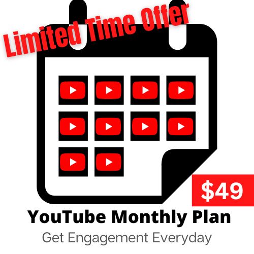 Limited Time - YouTube Monthly Service